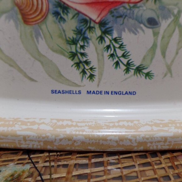 Elite Metal Trays England Sea Shells Lot 8 - Picture 3 of 5